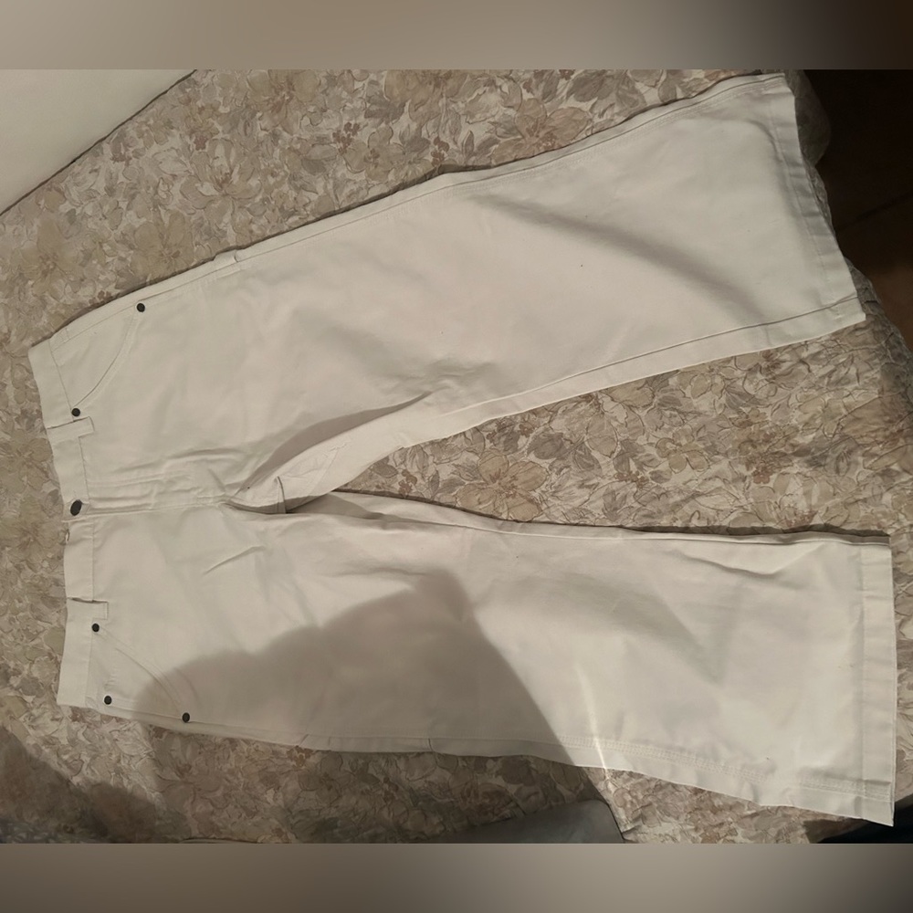 Craftsman white work pants 34x32